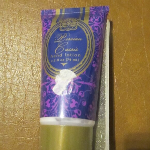 Pier 1 Imports Persian Cassis Luxury HAND LOTION SET 2.5 oz. NEW & SEALED FILE - Picture 1 of 4